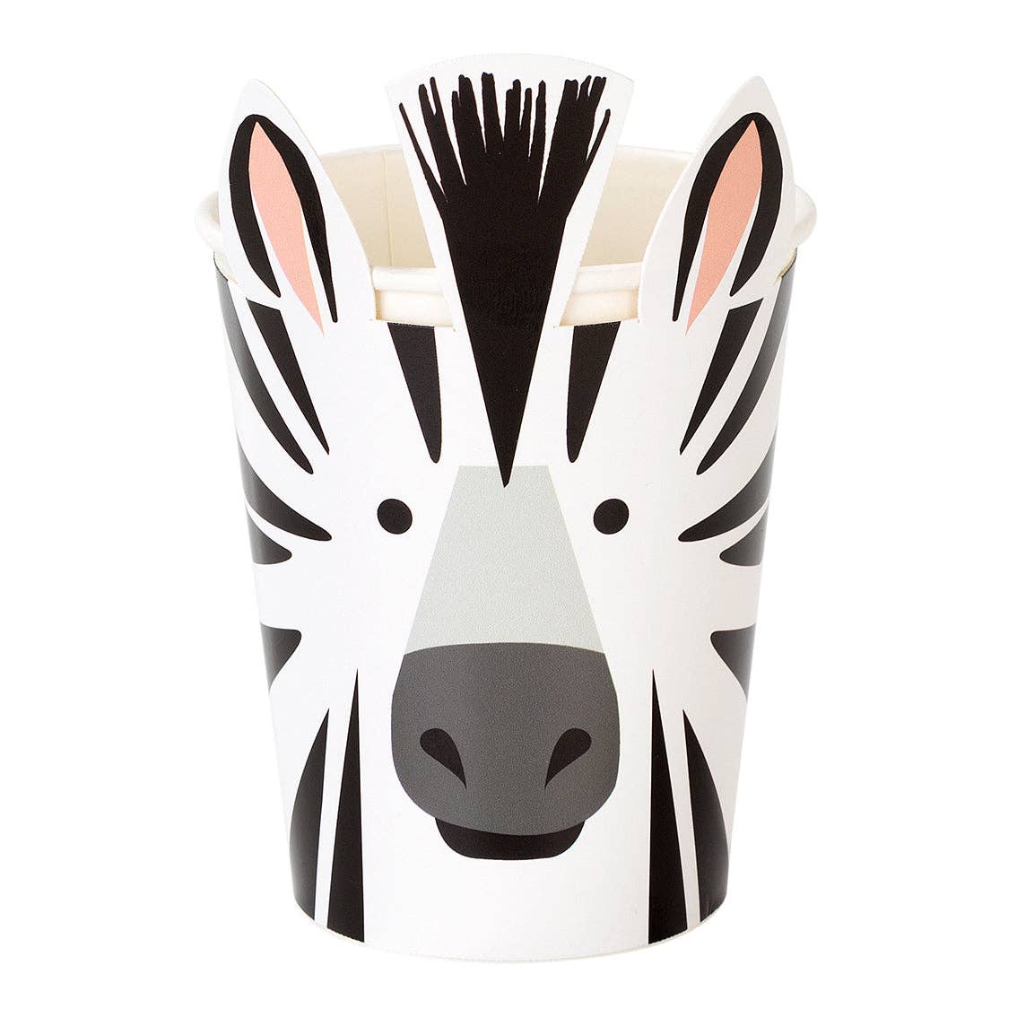 Talking Tables USA - Home, Birthday, Games & Seasonal Decor - Zebra Paper Cups | Party Supplies |
