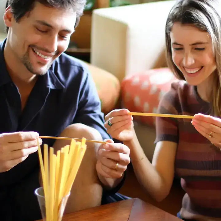 TOPS Malibu - Pick-Up Sticks Conversation Game - Birthday Time - 6" Tube
