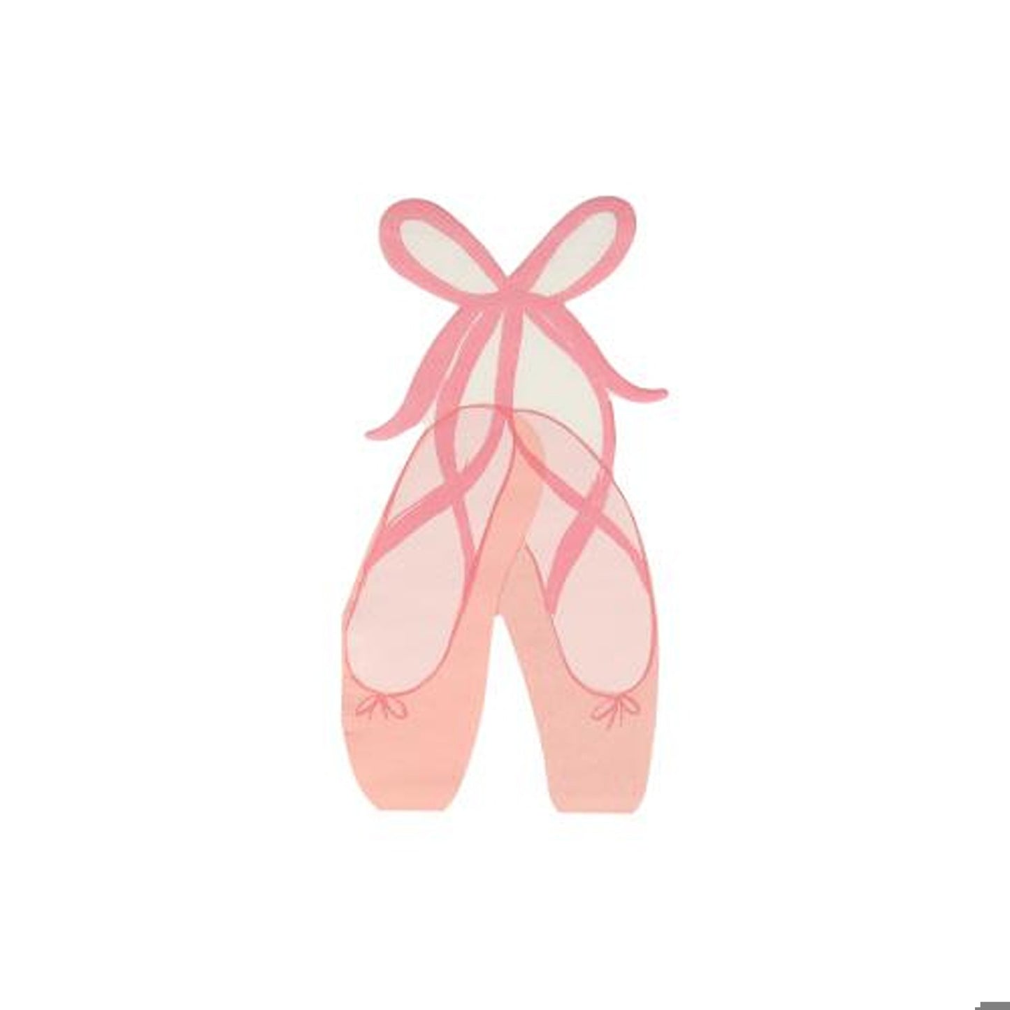 Ballet Slippers Napkins (x 16)