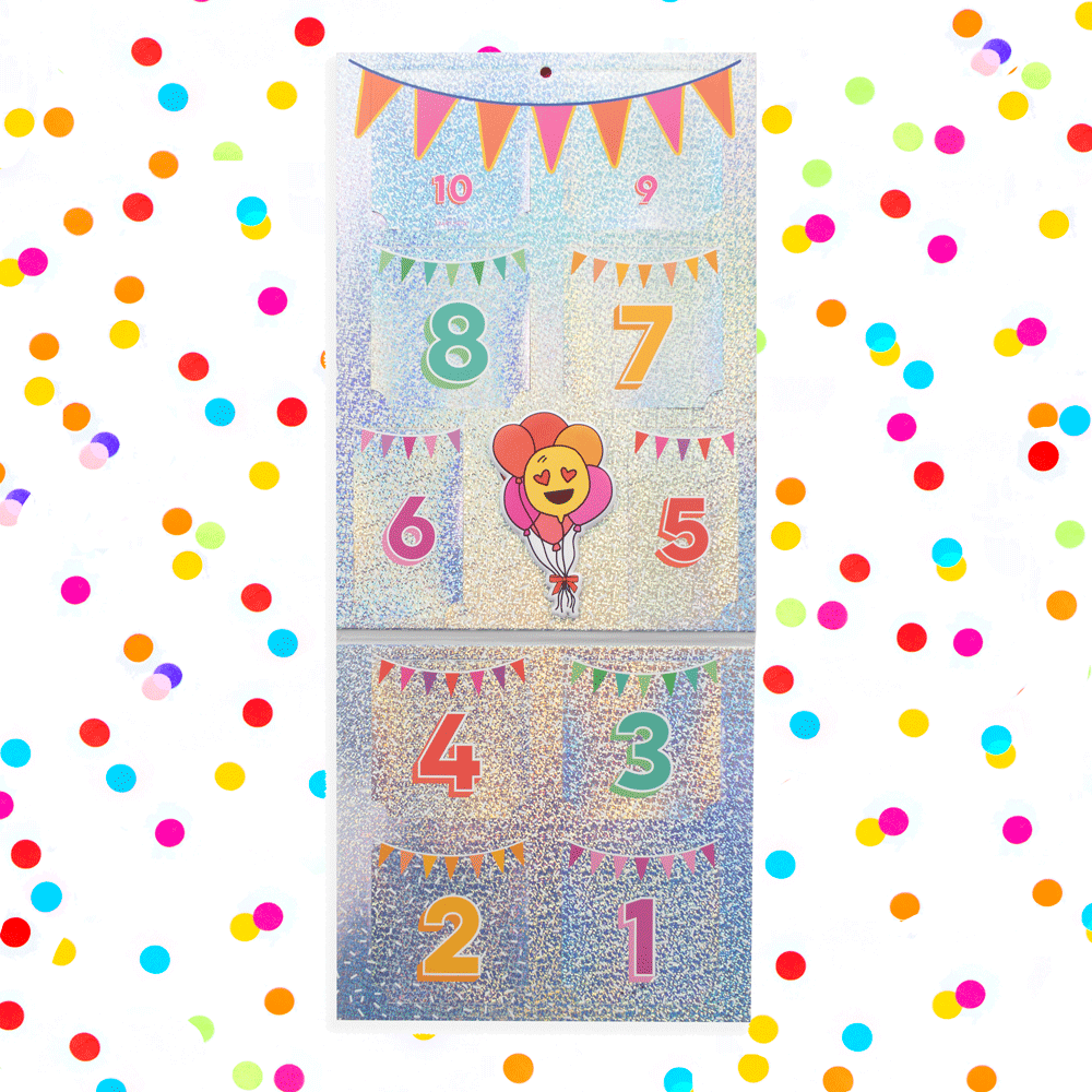 Pipsticks - Happy Birthday Sticker Countdown