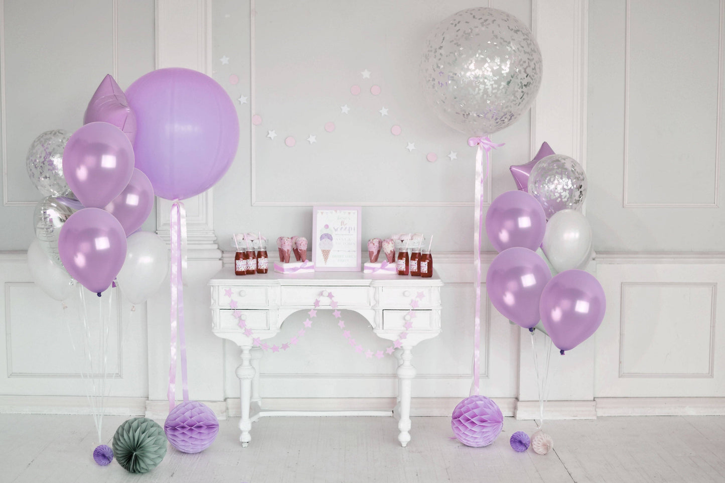 Treasures Gifted - Pearl Pastel Purple Balloons - 12 Inch Latex Balloons