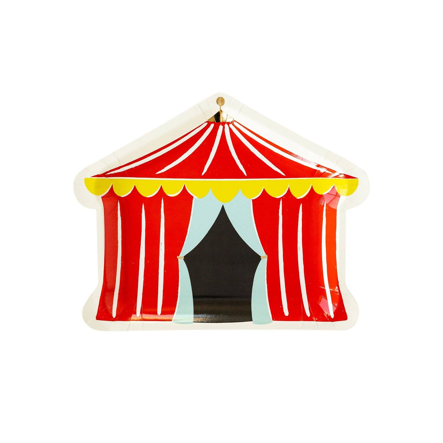 My Mind’s Eye  -  Carnival Tent Shaped Plate