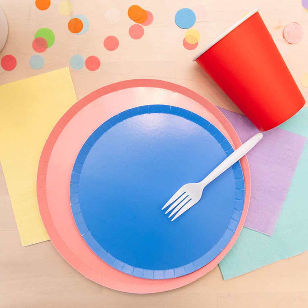 Jollity & Co. + Daydream Society - Shades Dessert Plates - 8 Pk. - 23 Color Options
