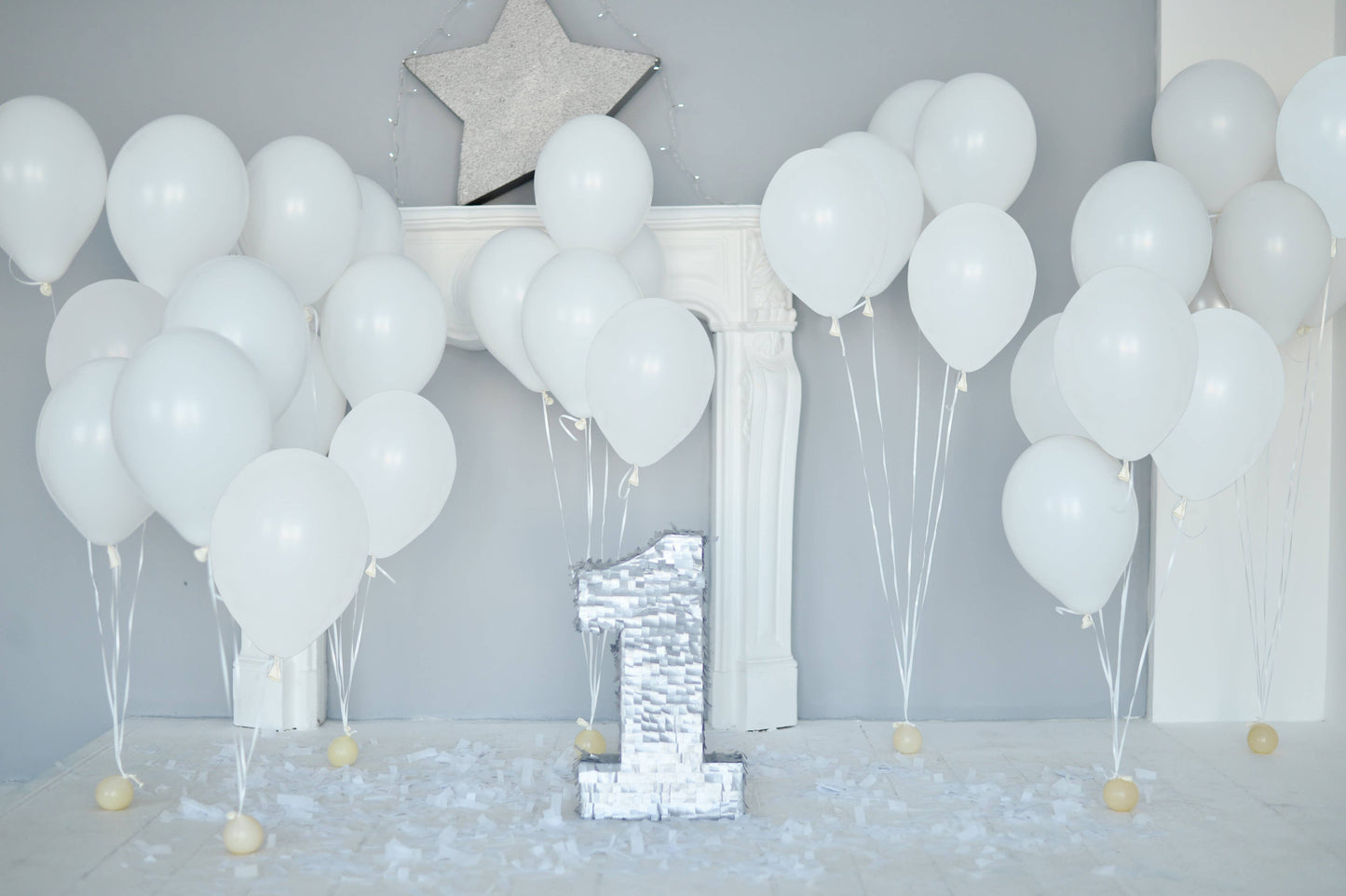 Treasures Gifted - Matte White Balloons - 12 Inch Latex Balloons