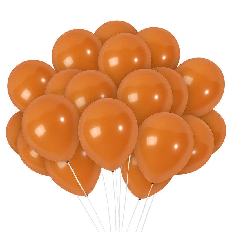 Treasures Gifted - Matte Chocolate Balloons - 10 Inch Latex Balloons