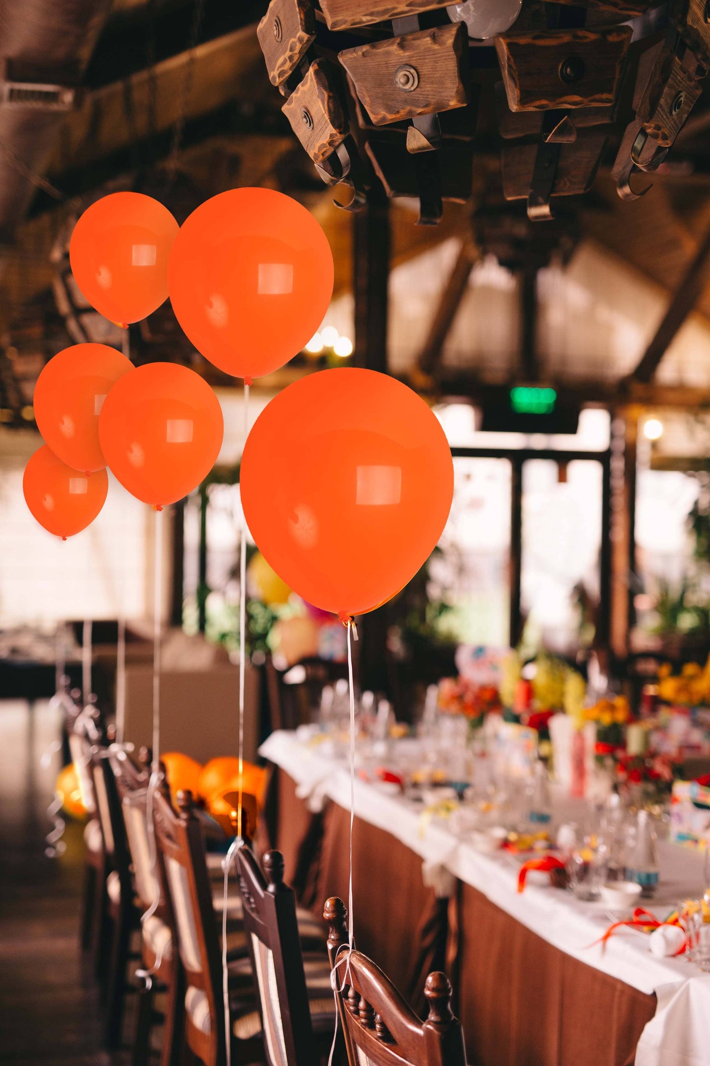 Treasures Gifted - Matte Orange Balloons - 12 Inch Latex Balloons