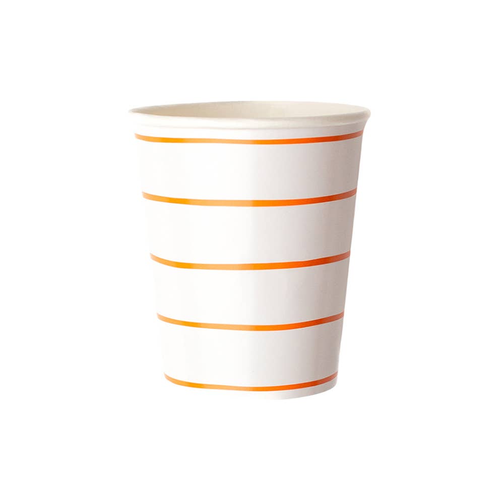 Jollity & Co. + Daydream Society - Frenchie Striped 9 oz Cups - 8 Pk.