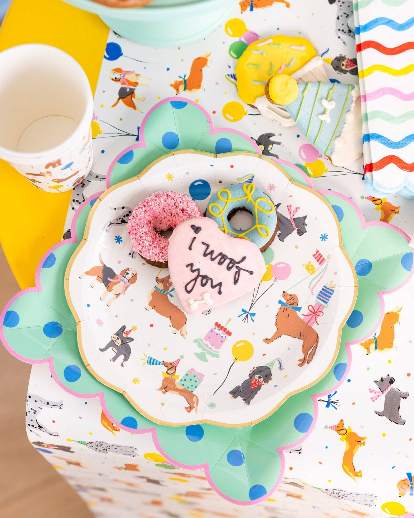 My Mind’s Eye - Dog Party Plate