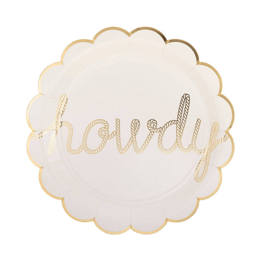 My Mind’s Eye - Howdy Paper Plate