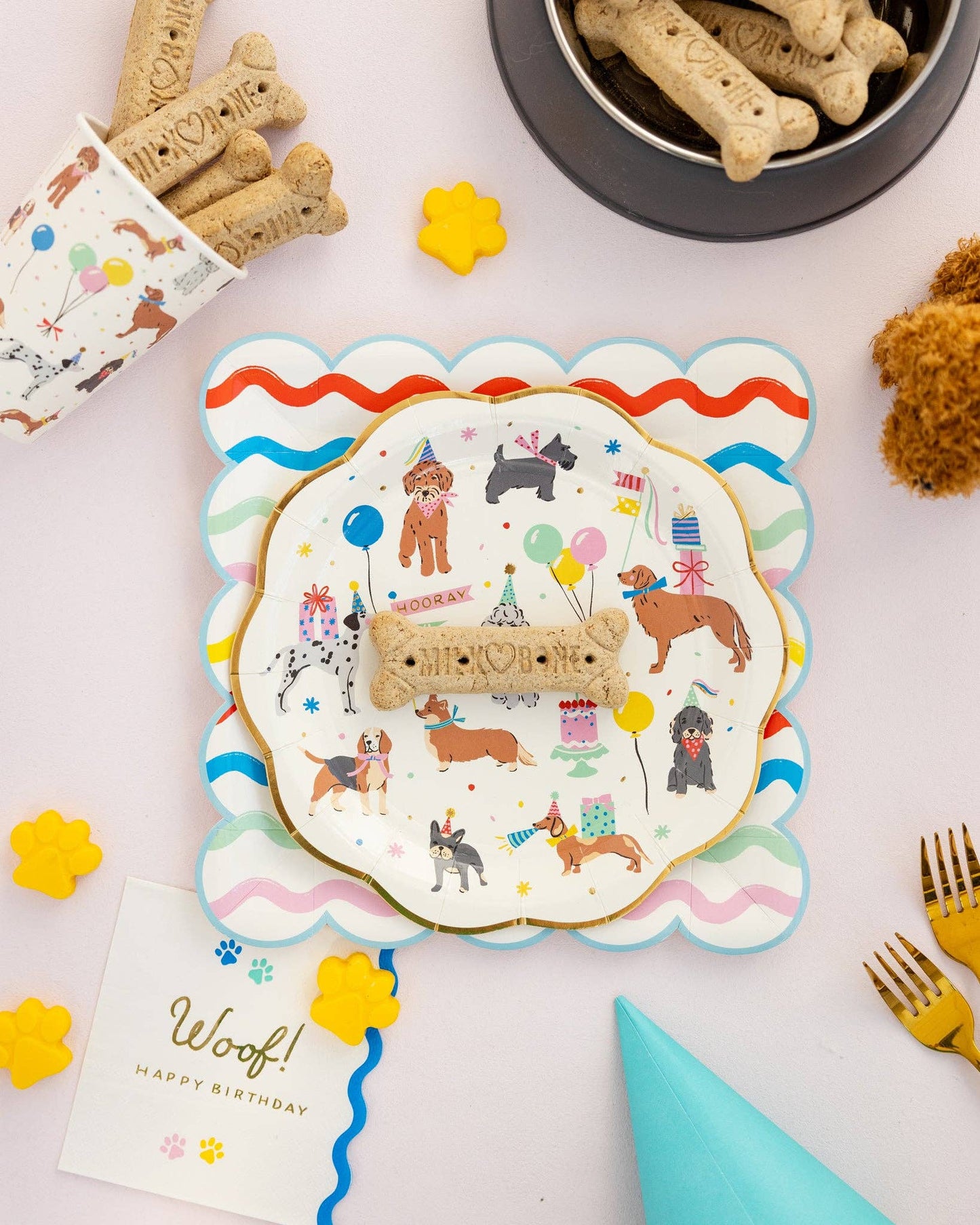 My Mind’s Eye - Dog Party Plate