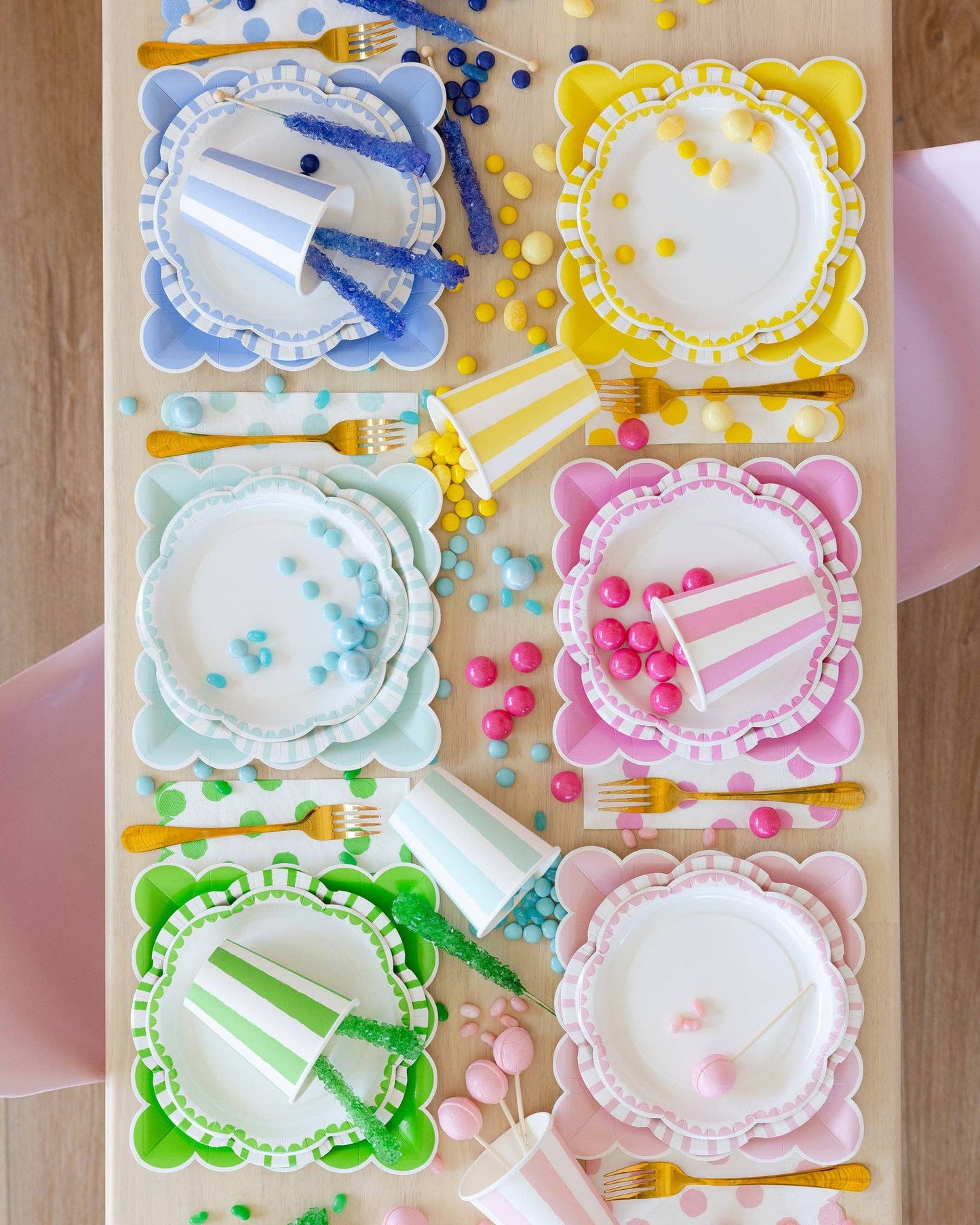 My Mind’s Eye - Yellow Dessert 8" Plate