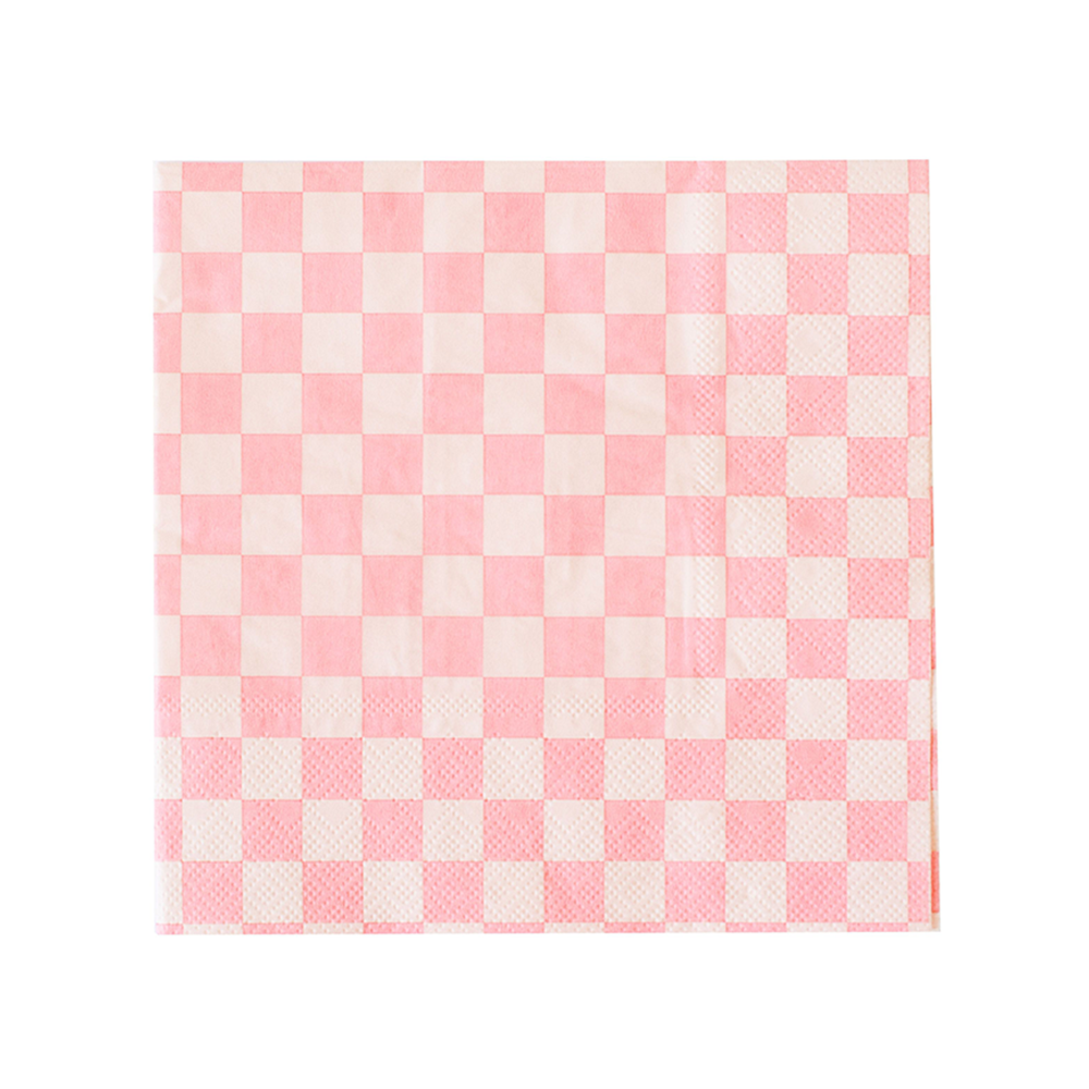 Jollity & Co. + Daydream Society - Check It! Cocktail Napkins - 20 Pk. - 11 Color Options