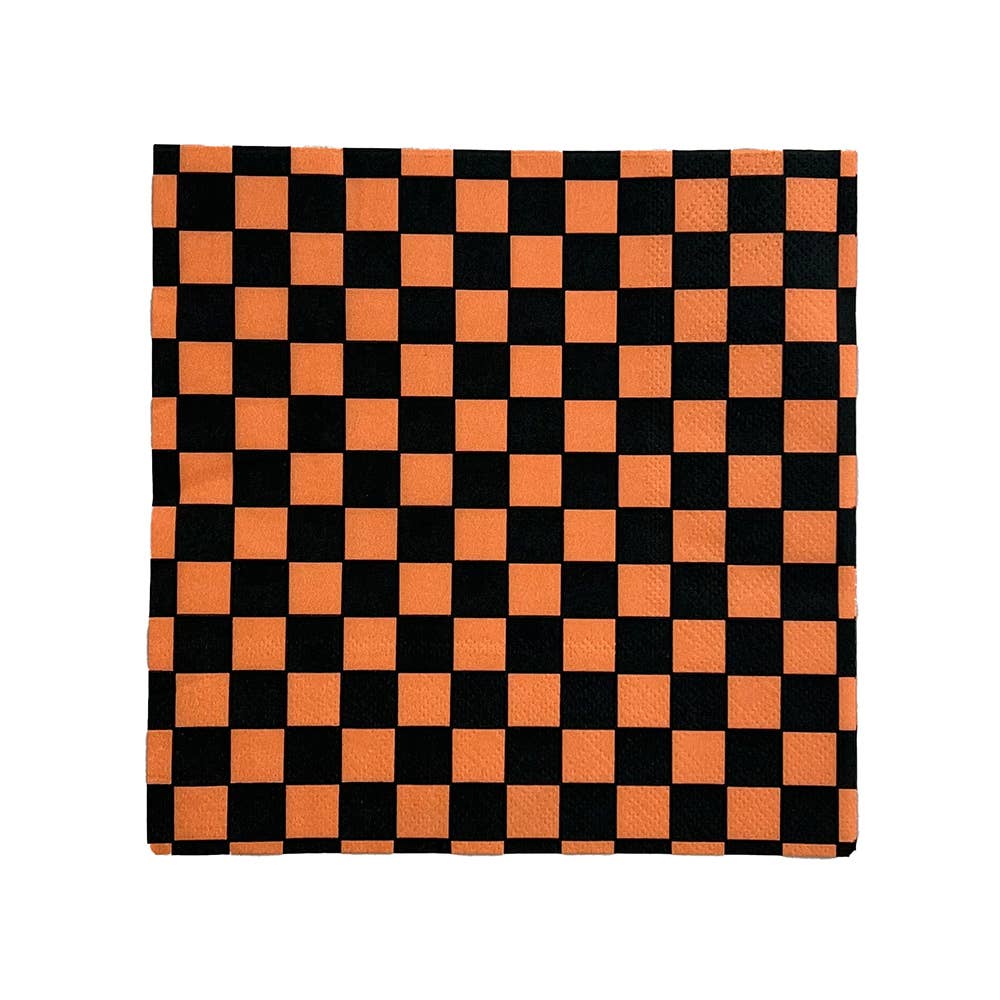 Jollity & Co. + Daydream Society - Check It! Cocktail Napkins - 20 Pk. - 11 Color Options