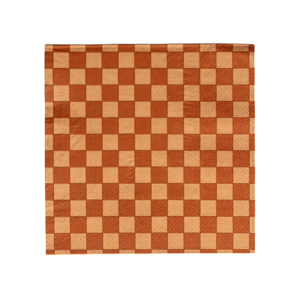 Jollity & Co. + Daydream Society - Check It! Cocktail Napkins - 20 Pk. - 11 Color Options