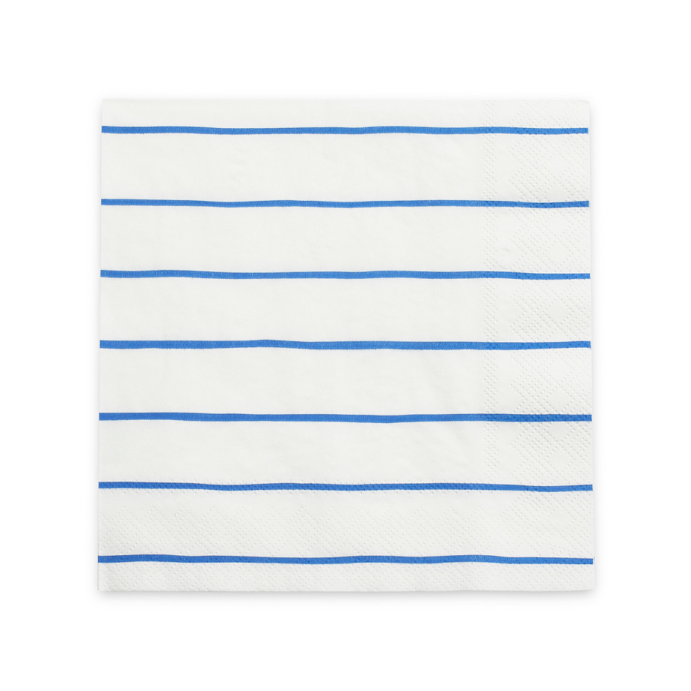 Jollity & Co. + Daydream Society - Frenchie Striped Petite Napkins - 16 Pk.