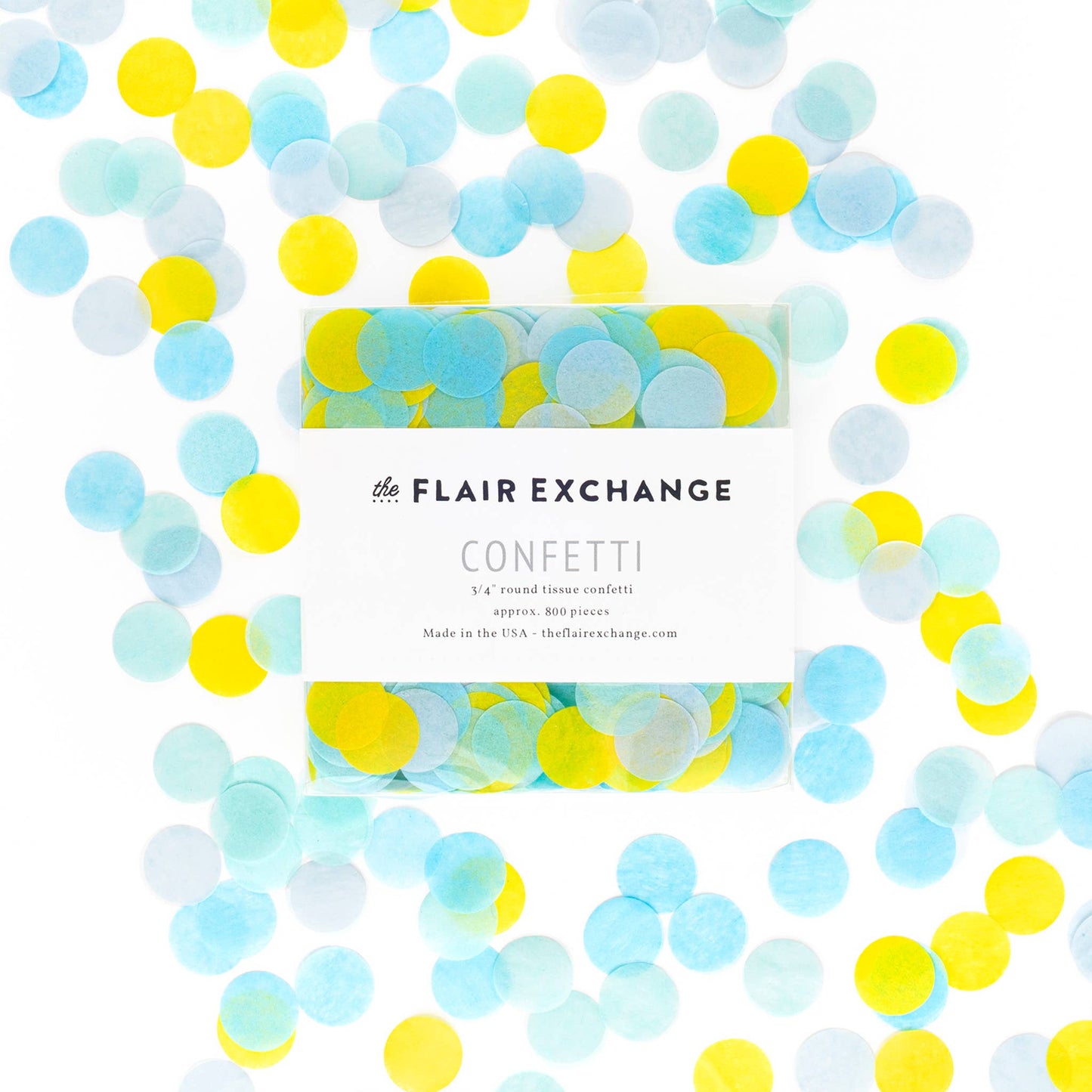 The Flair Exchange - Poolside Hand-Cut Confetti