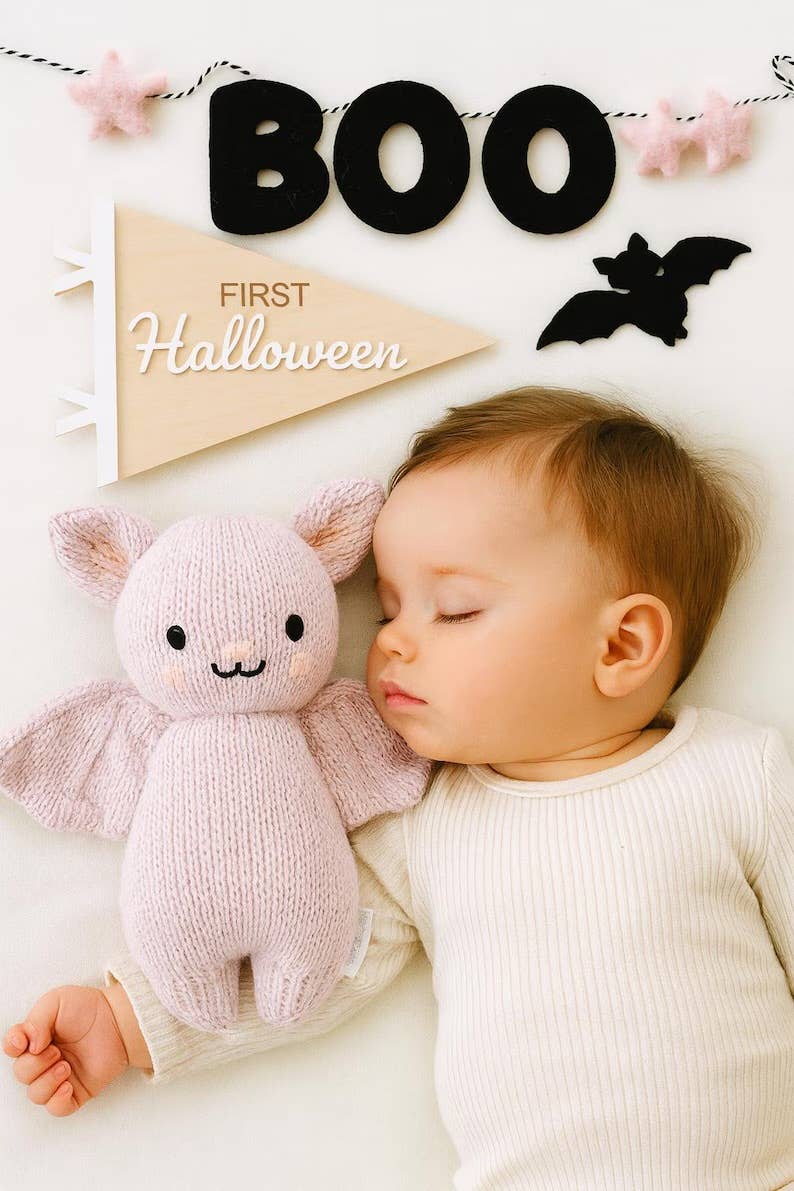 Arrow Town Designs - Baby’s First Holiday Pennant Flag Set | Birch + Acrylic