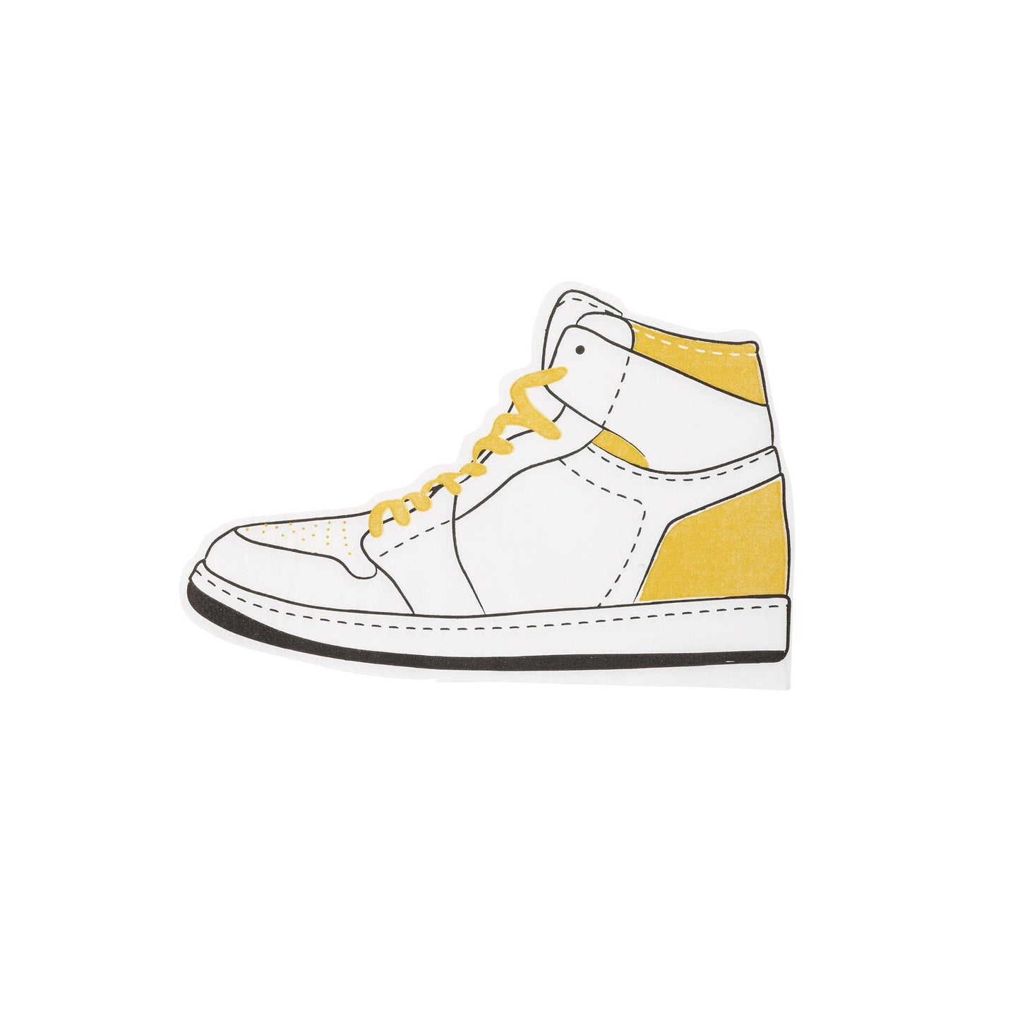 My Mind’s Eye - Hightop Shoe Shaped Paper Dinner Napkin