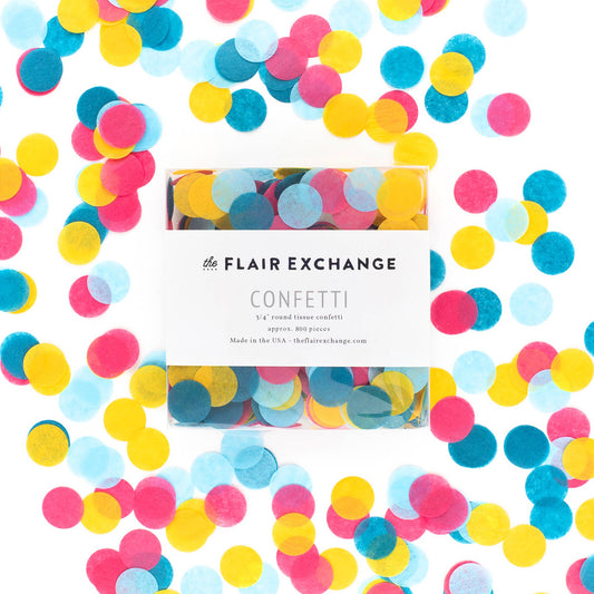 The Flair Exchange - Cabana Hand-Cut Confetti