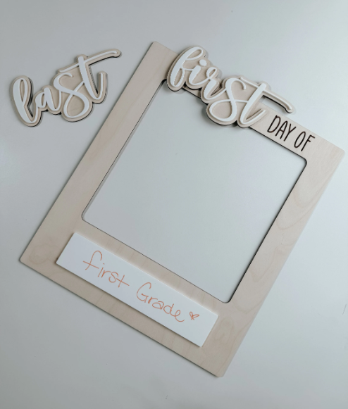 Arrow Town Designs - First/Last day of school Sign | Photo Prop | School | Kids