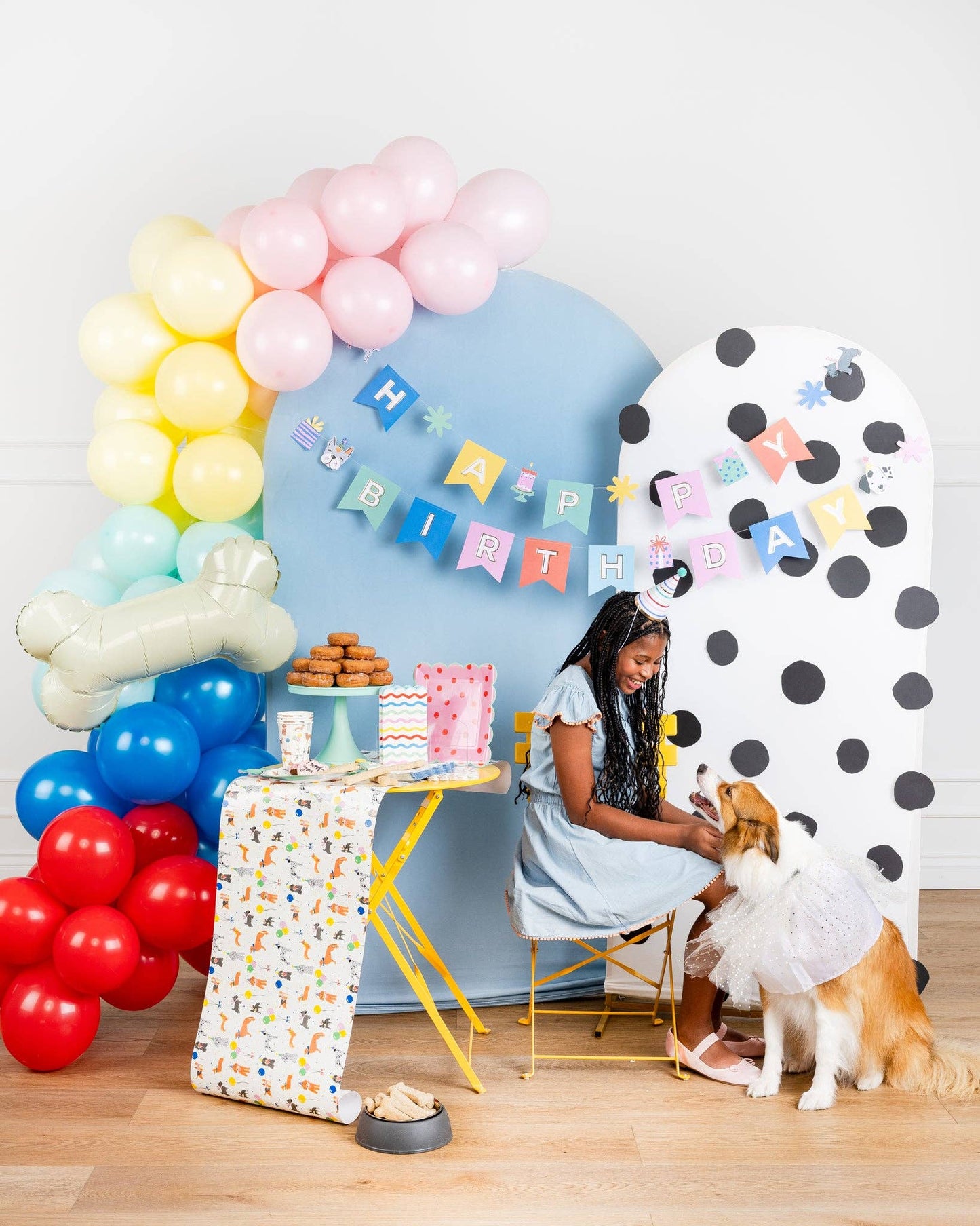 My Mind’s Eye - Happy Birthday Banner - Dog