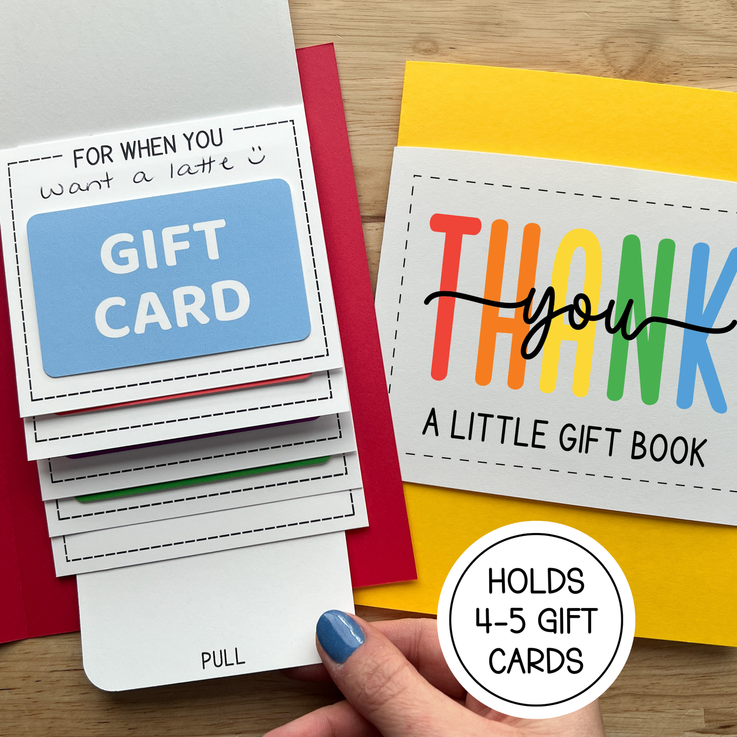 Calenlou Crafts - Thank You Waterfall Gift Card Holder