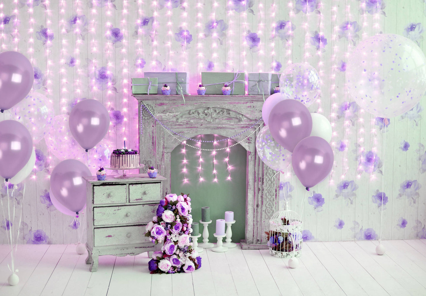 Treasures Gifted - Pearl Pastel Purple Balloons - 12 Inch Latex Balloons