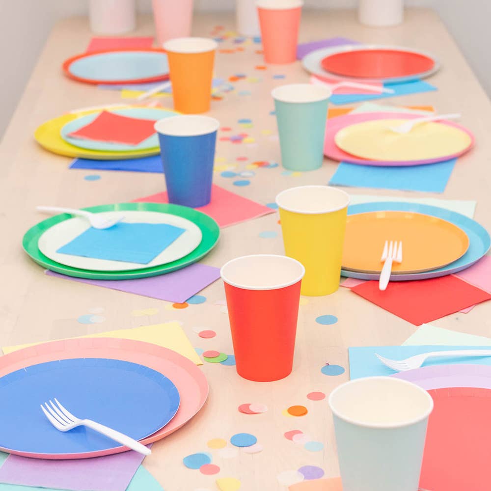 Jollity & Co. + Daydream Society - Shades Dessert Plates - 8 Pk. - 23 Color Options