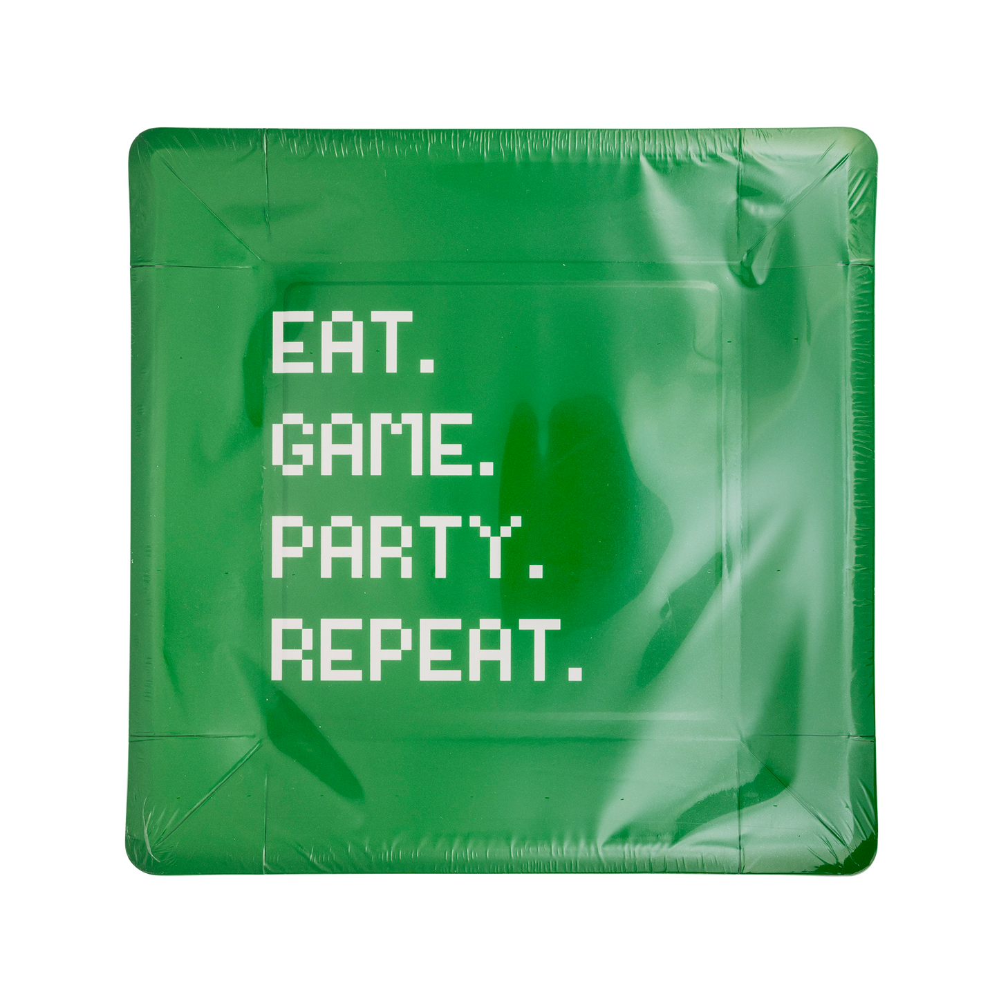 My Mind’s Eye  - Eat Game Party Square Paper Plate