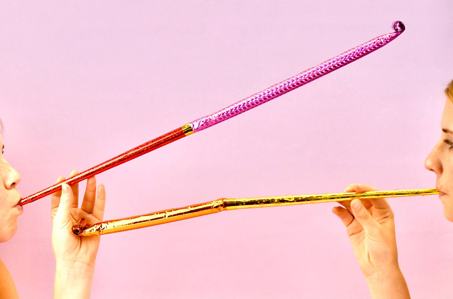 TOPS Malibu - GRANDE Party Blowers 12" - Includes 6