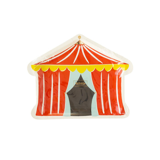 My Mind’s Eye  -  Carnival Tent Shaped Plate