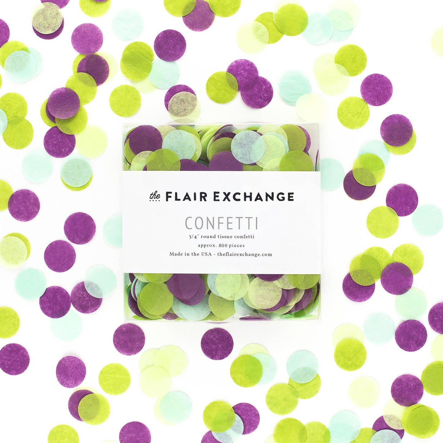 The Flair Exchange - Succulent Hand-Cut Confetti