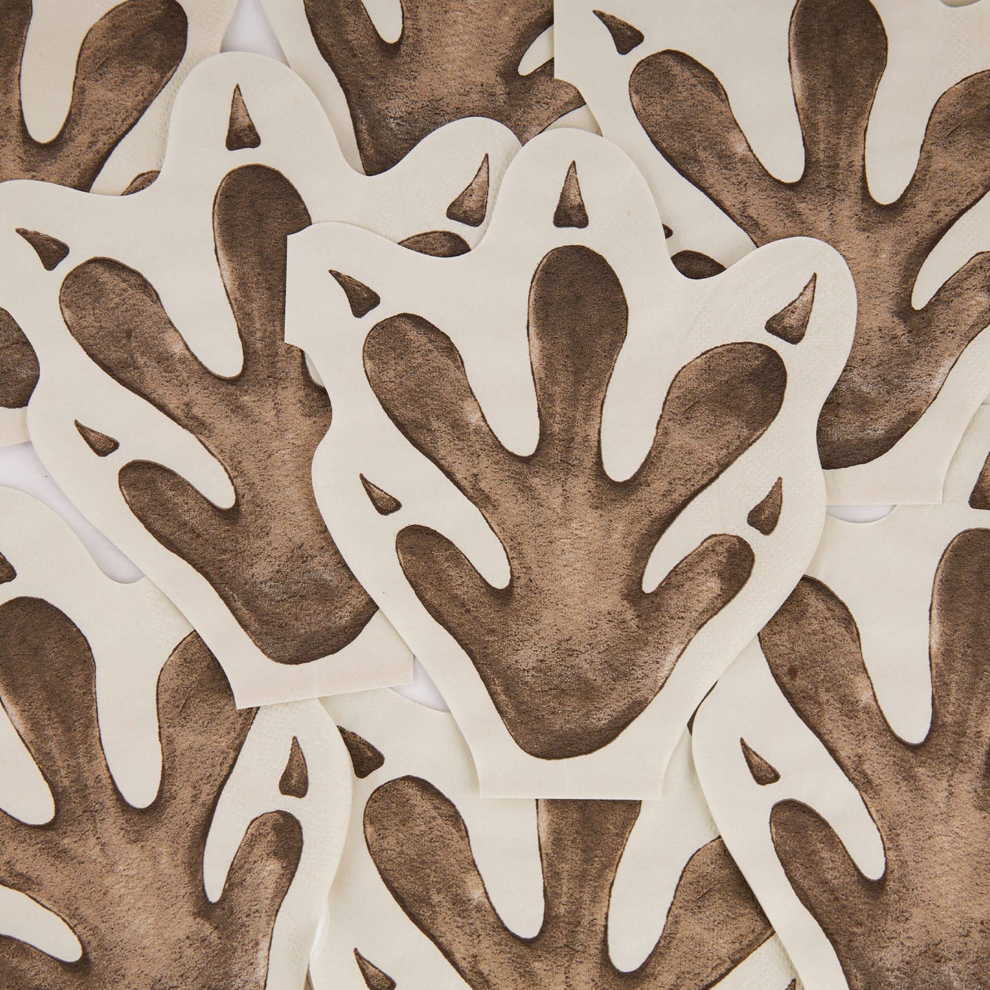 Joy Ladder LLC - Dinosaur Footprint Paper Napkins – Disposable
