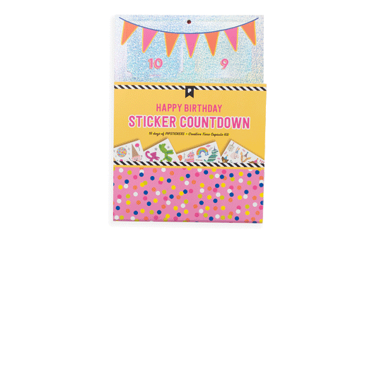 Pipsticks - Happy Birthday Sticker Countdown