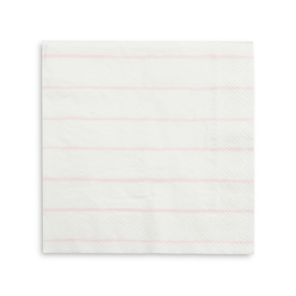 Jollity & Co. + Daydream Society - Frenchie Striped Petite Napkins - 16 Pk.