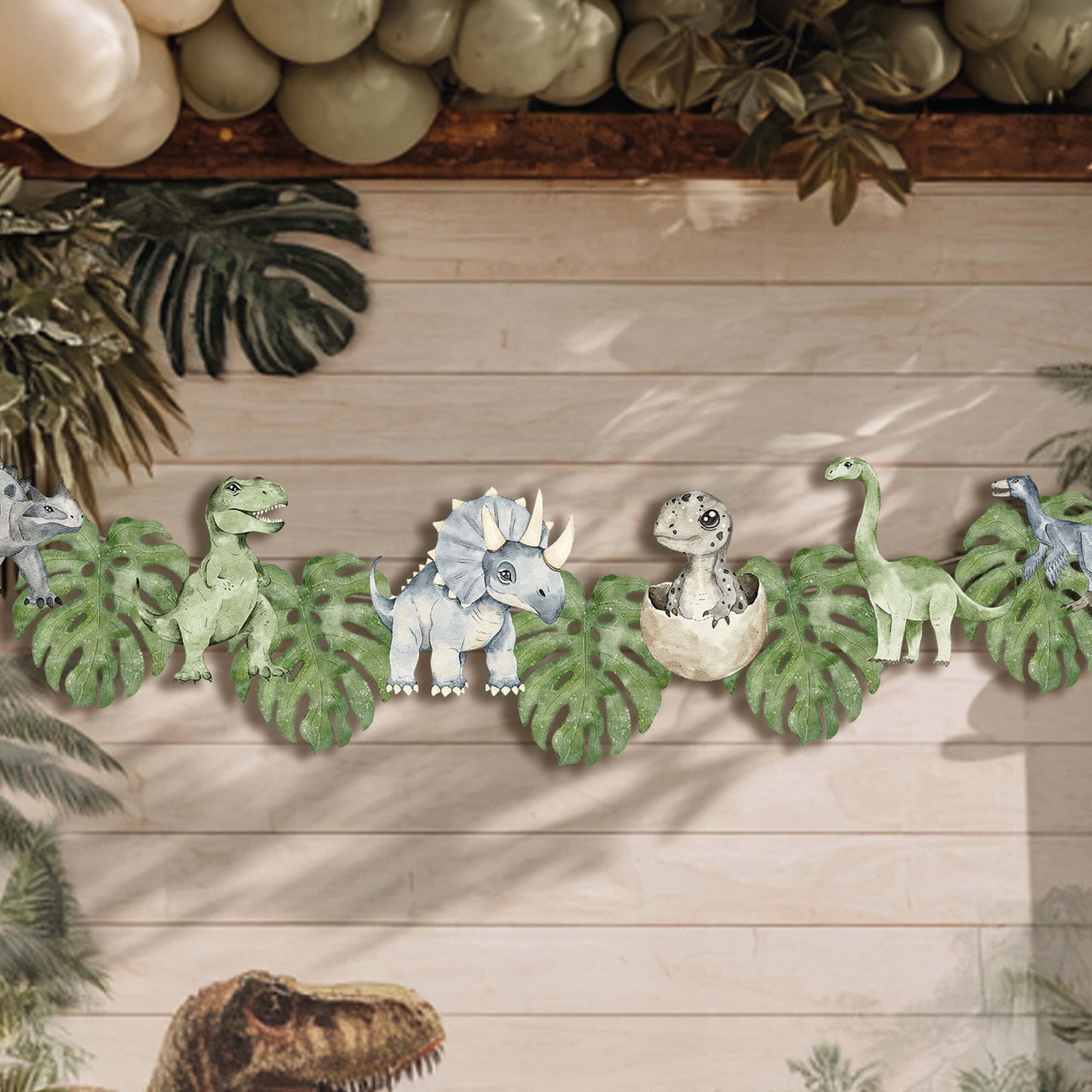 Joy Ladder LLC - Dinosaur Party Banner – Kids Party Decor