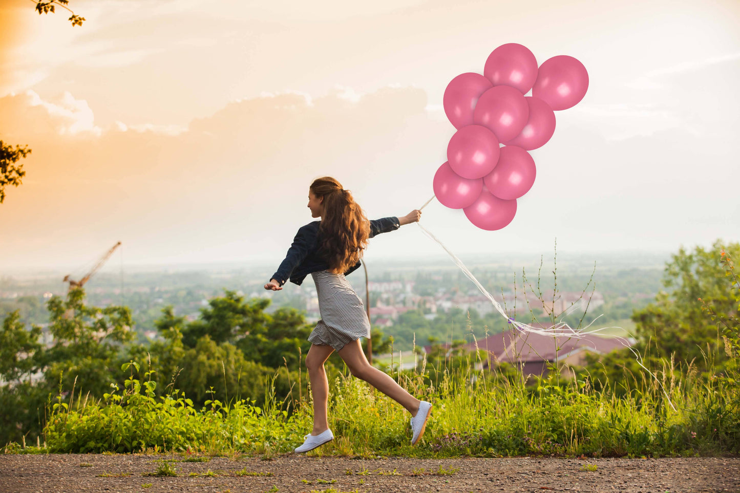 Treasures Gifted - Matte Rose Pink Balloons - 12 Inch Latex Balloons