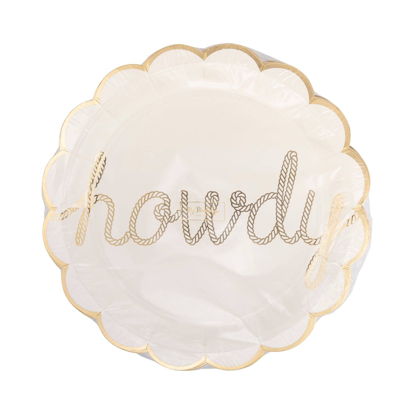 My Mind’s Eye - Howdy Paper Plate