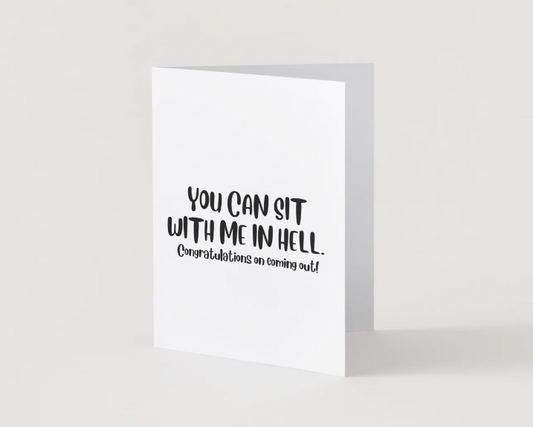 You Can Sit With Me