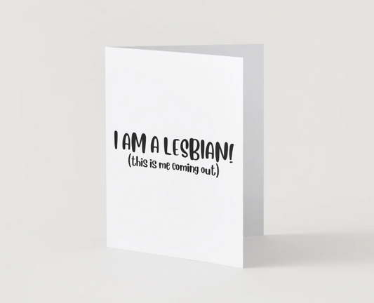 I Am a Lesbian!