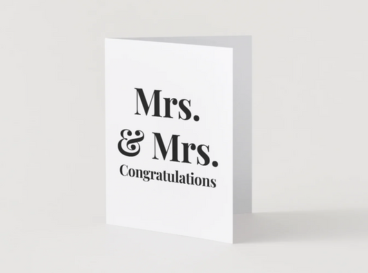 Mrs. & Mrs.