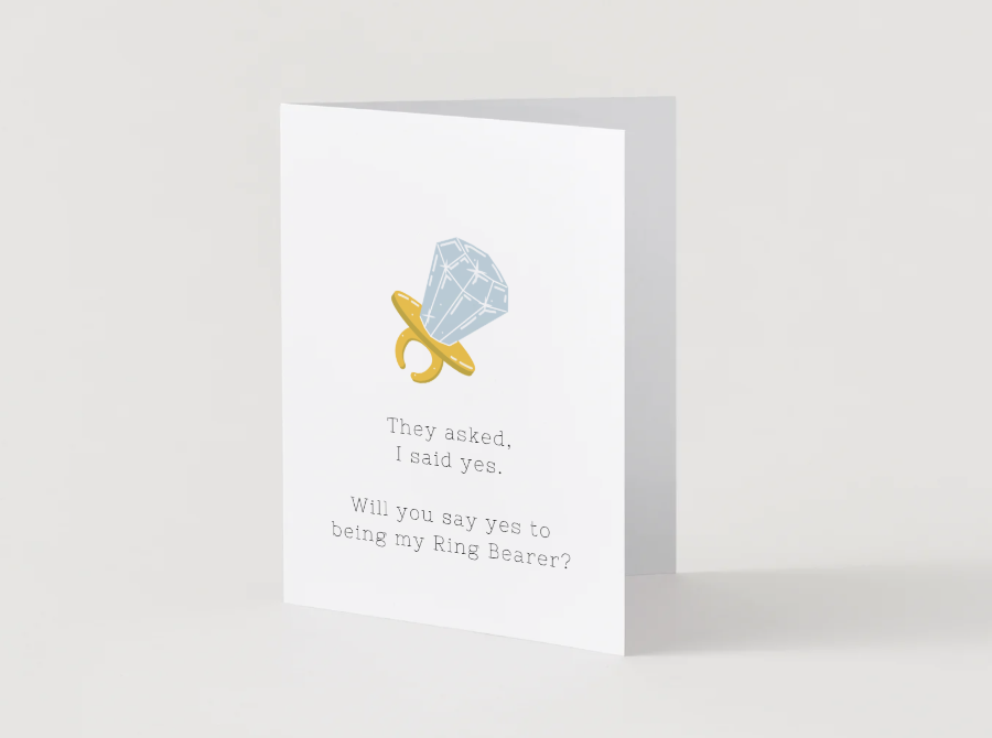 Will You be My Ring Bearer?