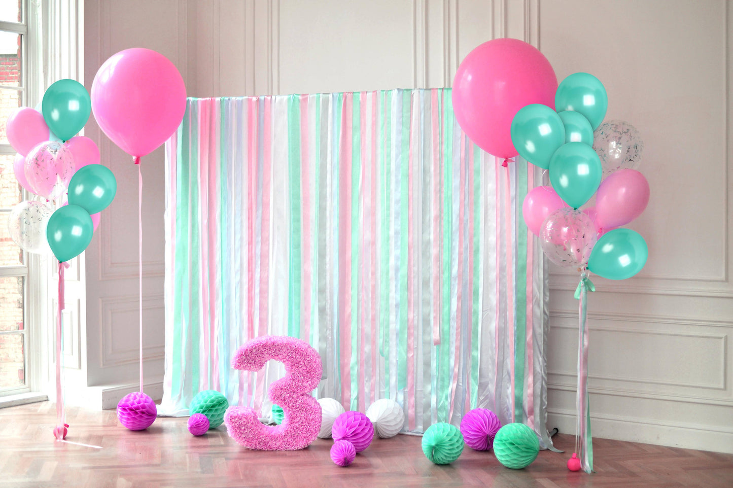 Treasures Gifted - Pearl Turquoise Balloons - 12 Inch Latex Balloons