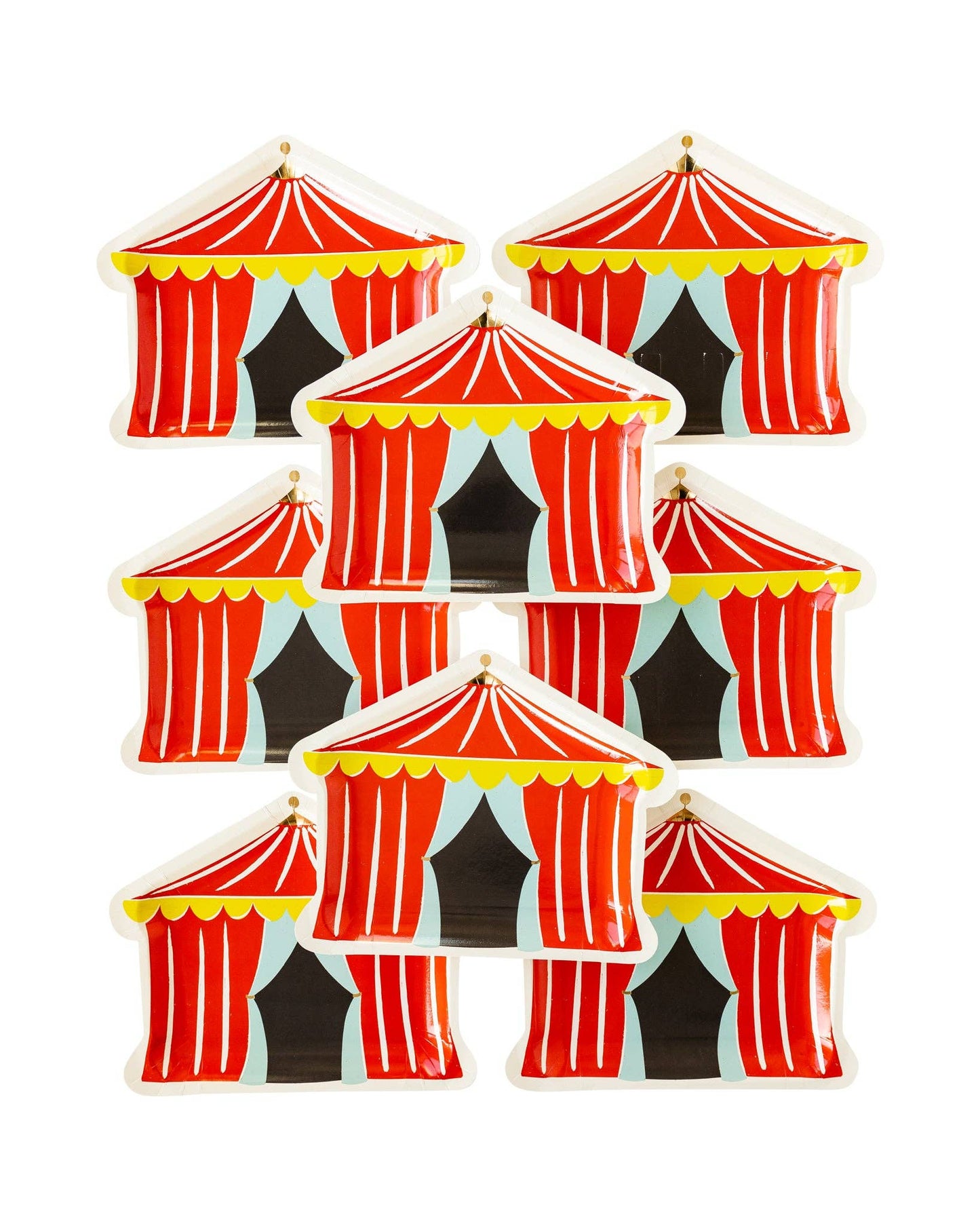 My Mind’s Eye  -  Carnival Tent Shaped Plate