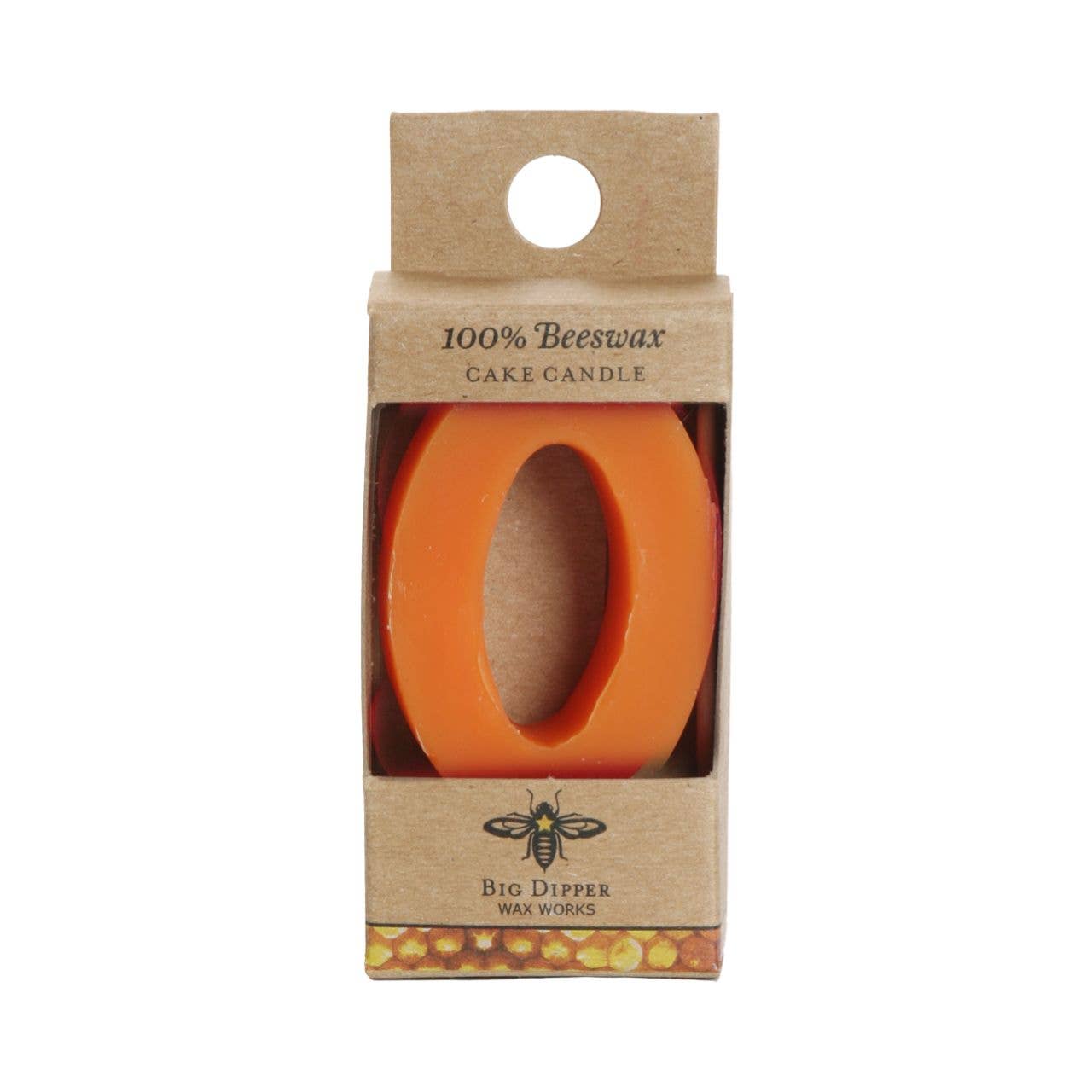 Big Dipper Wax Works - Birthday Cake Candles – Pure Beeswax – Numbers & Shapes
