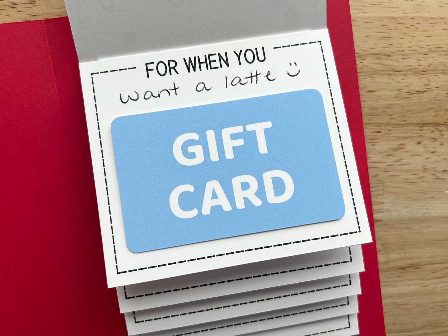 Calenlou Crafts - Thank You Waterfall Gift Card Holder