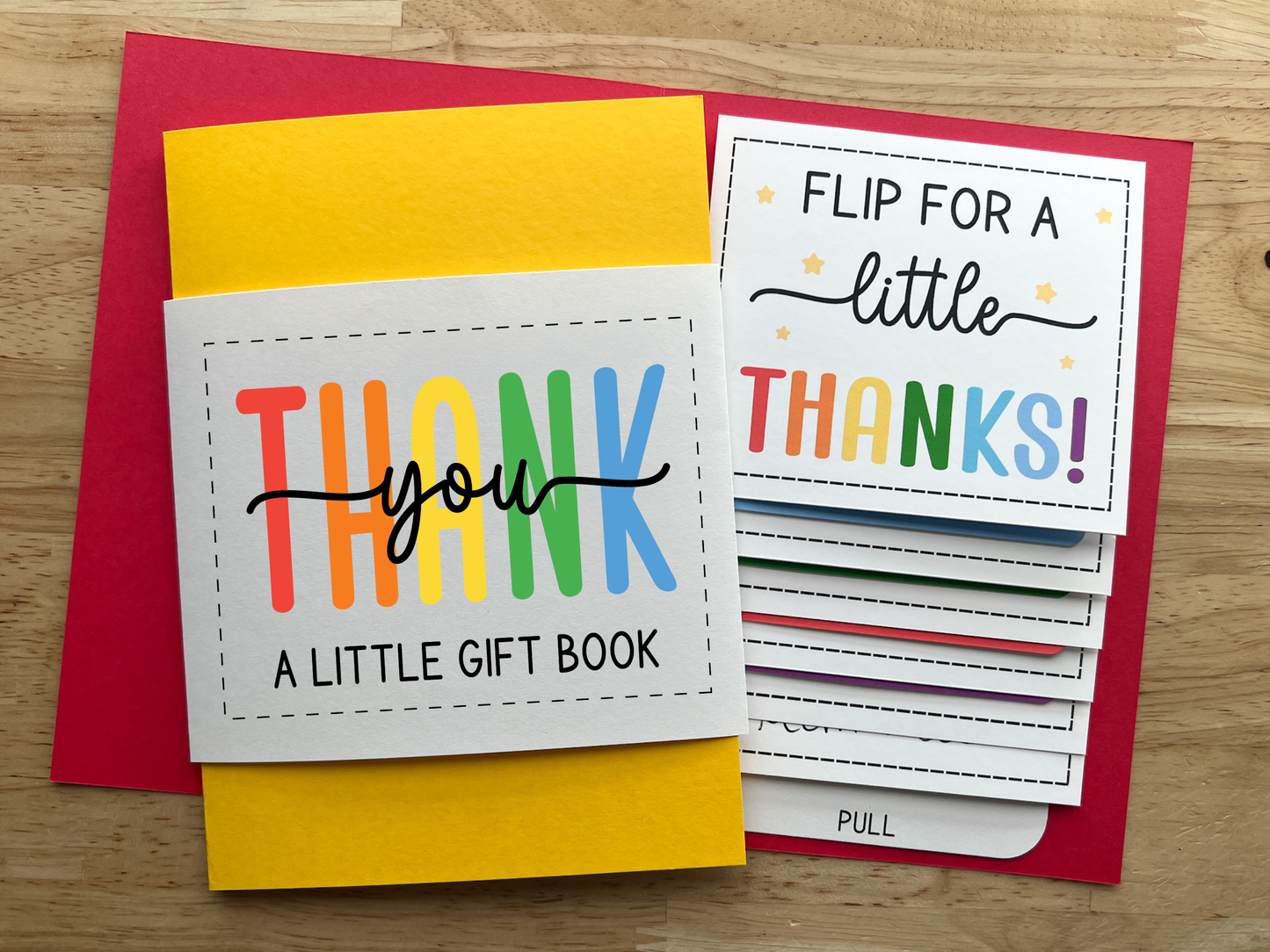 Calenlou Crafts - Thank You Waterfall Gift Card Holder