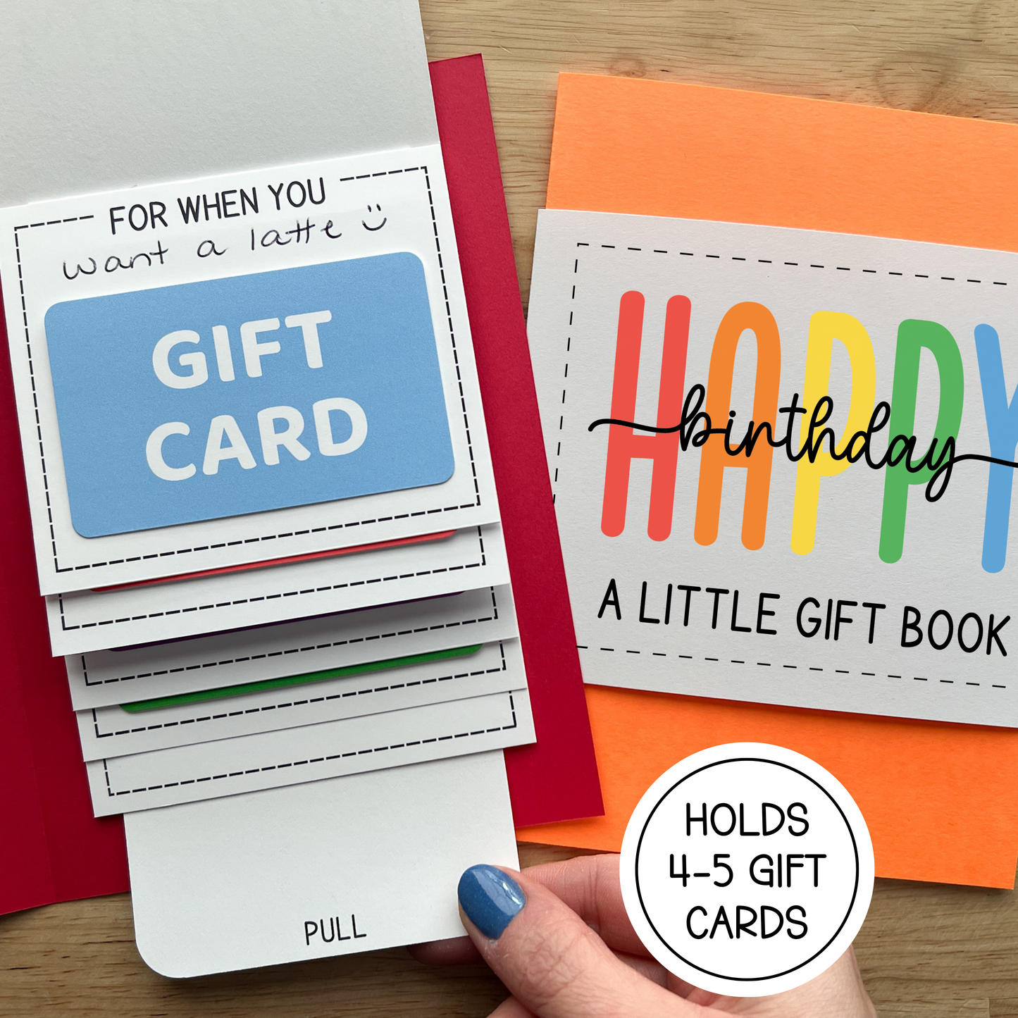 Calenlou Crafts - Birthday Waterfall Gift Card Holder