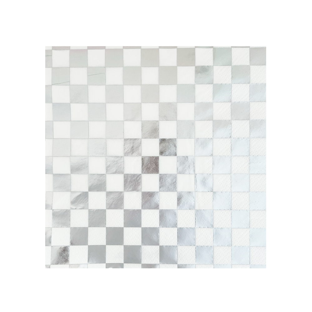 Jollity & Co. + Daydream Society - Check It! Cocktail Napkins - 20 Pk. - 11 Color Options