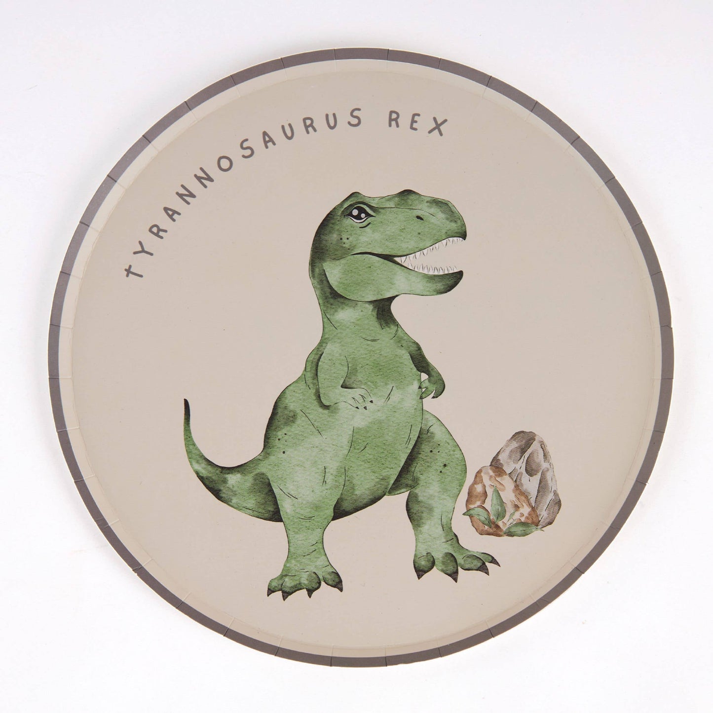 Joy Ladder LLC - Dinosaur Paper Plates – 8 in Partyware